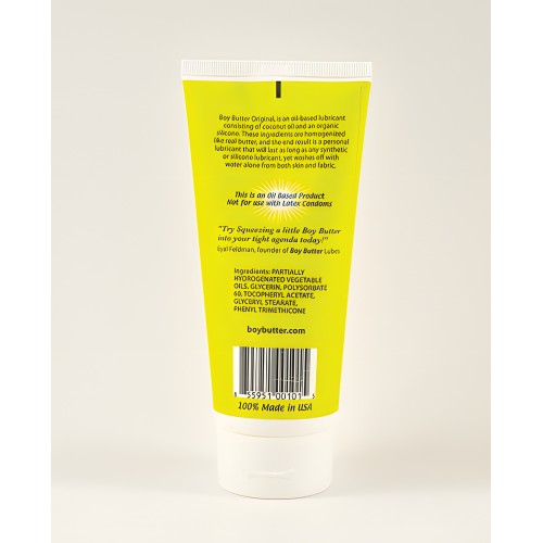 Boy Butter - 6 oz Lube Tube