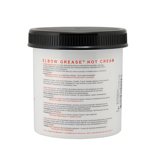 Elbow Grease Hot Cream - 15 oz Jar