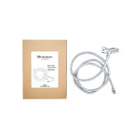 Conjunto de Manguera de Ducha y Soporte de Brazo Womanizer - Cromo