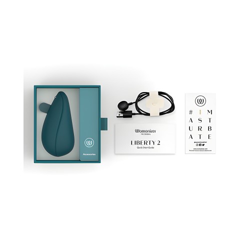 Womanizer Liberty 2 - Petrol Oscuro Estimulador Clitoriano
