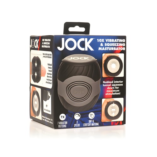 Curve Toys Jock 10x Masturbador Doble Vibrante