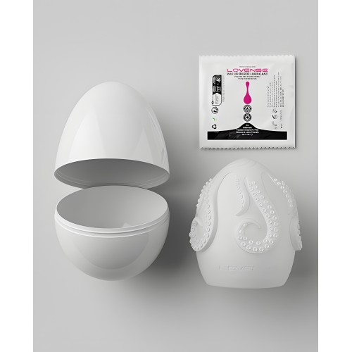 Lovense Kraken Egg - Blanco | Masturbador Premium