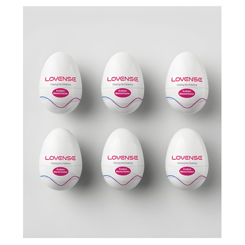 Lovense Kraken Egg 6-Pack - Blanco