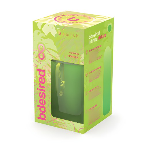 Bdesired Infinite Deluxe LE Paradise Vibrator - Green