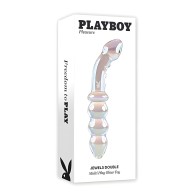 Playboy Pleasure Jewels Double Glass Dildo