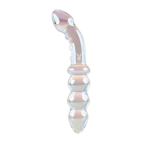 Playboy Pleasure Jewels Double Glass Dildo
