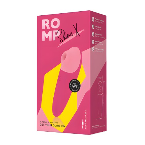 Vibrador Clitoriano ROMP Shine X - Rosa
