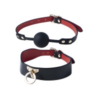 Kinky Play Box BDSM Kit 5 Piezas - Negro