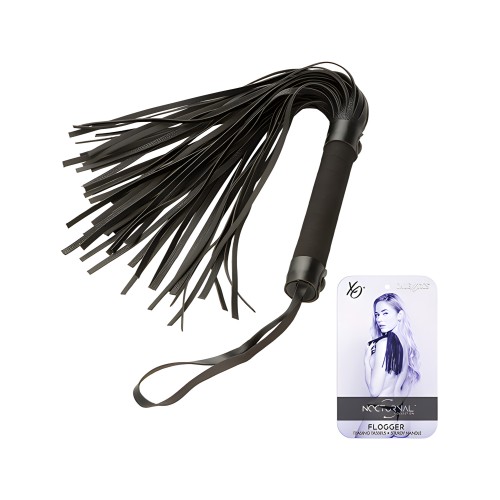 Flogger Colección Nocturna - Negro | Juego Sensorial