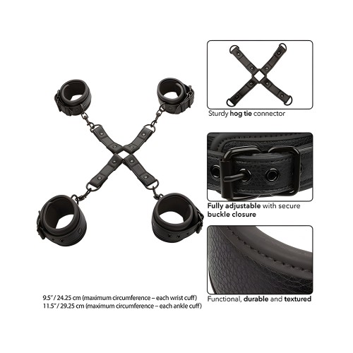 Conjunto Hog Tie Nocturnal - Negro