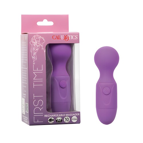 Vibrador Recargable First Time - Morado