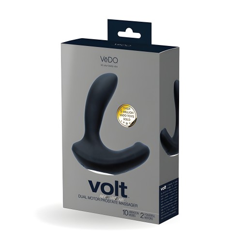 Volt Vibrador Prostate Recargable - Negro