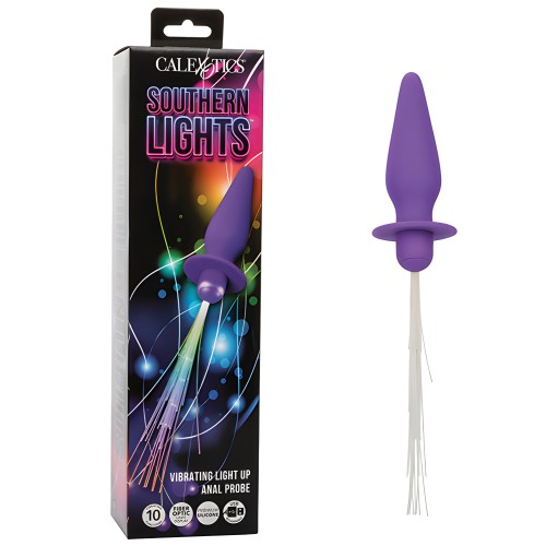Southern Lights Rechargeable Vibrating Anal Probe - Purple