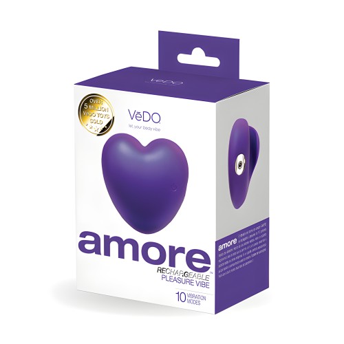 VeDo Amore Rechargeable Pleasure Vibe in Purple