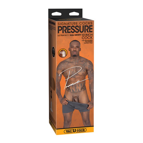 Signature Cocks ULTRASKYN 10" Cock w/Removable Vac-U-Lock Suction Cup - Pressure