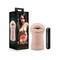 Blush EnLust Mouth Stroker with Vibrating Bullet - Nicole