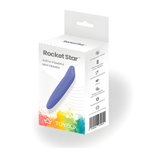 Vibrador Mini Rocket Star ToyBox - Compacto y Potente