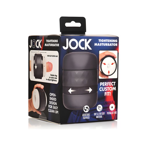 Curve Toys Jock Squeezable Tunnel Double Masturbator