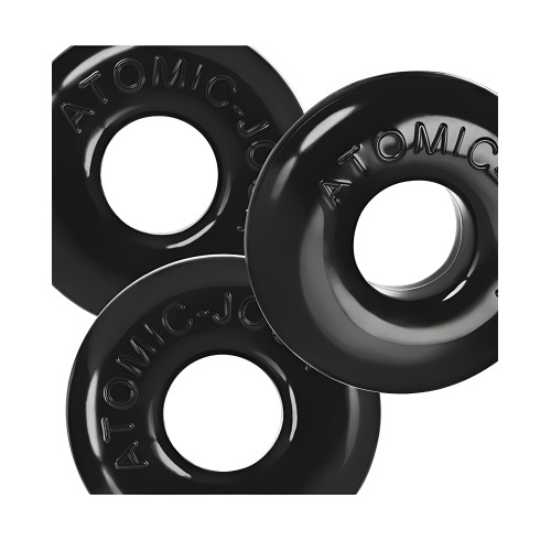 Oxballs Ringer Max 3 Pack Cockrings - Negro