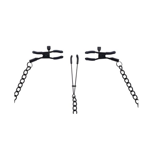 Saffron Chain Nipple to Clit Set