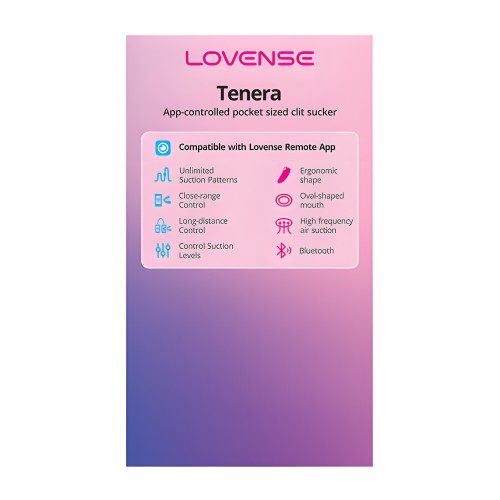 Lovense Tenera 2 Estimulador de Succión Clitoriana
