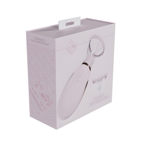 Shots Pumped Enhance Bomba para Vulva y Senos en Rosa