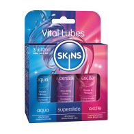Skins Vital Lubes - Pack of 3 Tubes