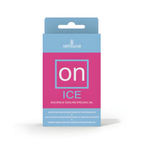 Aceite Acelerador Femenino ON Ice con Efecto Fresco - Caja Mediana de 5 ml