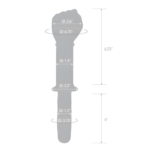 Glas 11" Puño Doble
