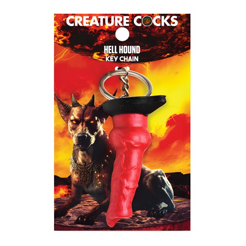 Creature Cocks Key Chain Red