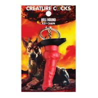 Creature Cocks Key Chain Red