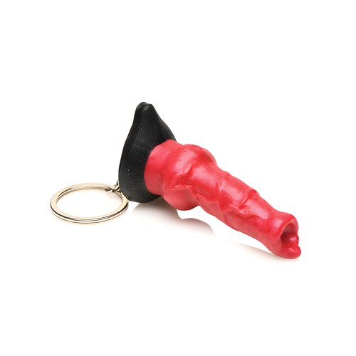 Creature Cocks Key Chain Red