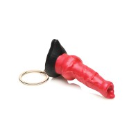 Creature Cocks Key Chain Red
