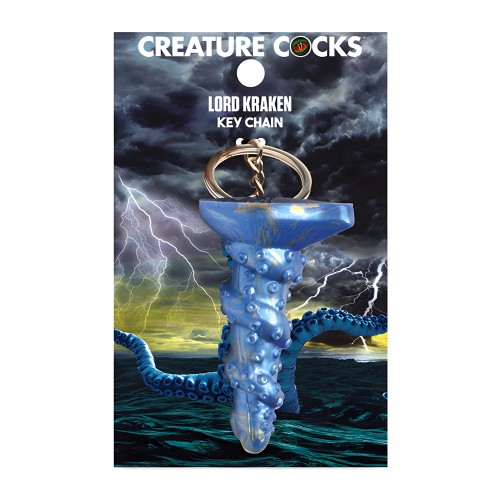 Llave de Silicona Lord Kraken de Creature Cocks - Azul