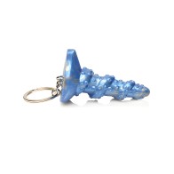 Creature Cocks Lord Kraken Silicone Key Chain - Blue