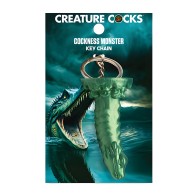 Creature Cocks Cockness Monster Key Chain - Multi Color