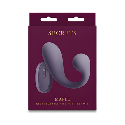 Secrets Maple - Gris - Estimulador G-Spot