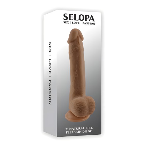 Selopa Flexskin Dildo - Natural Feel 7"