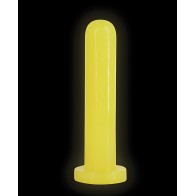 Firefly Thrill Dildo que Brilla en la Oscuridad - Amarillo