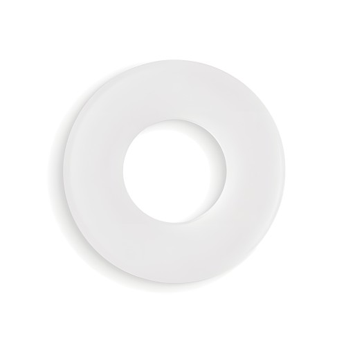 Firefly Anillo para el Pene Bubble que Brilla en la Oscuridad - Pequeño, Blanco