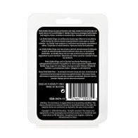 Firefly Glow in the Dark Bubble Cock Ring - Small, White