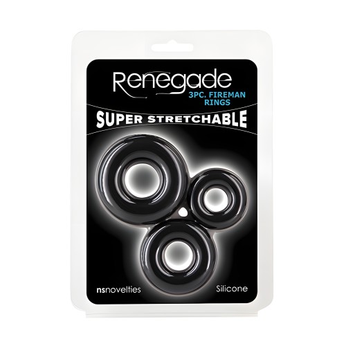 Anillos para el Pene Renegade - Paquete de 3