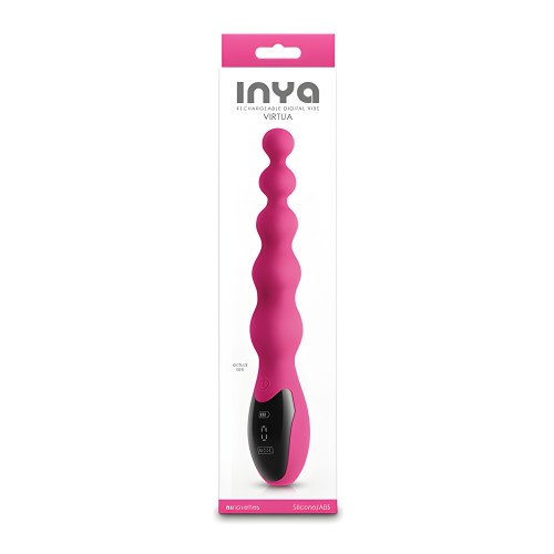 Vibrador Anal Digital de Perlas INYA Virtua - Rosa