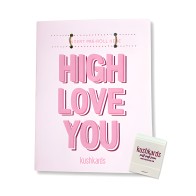 Tarjeta de Saludo High Love You