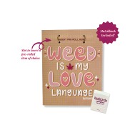 Tarjeta "Weed Is My Love Language" - Perfecta para Parejas
