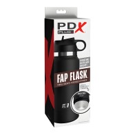 PDX Plus Fap Flask Thrill Seeker Stroker - Frosted/Black