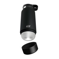 PDX Plus Fap Flask Thrill Seeker Stroker - Frosted/Black