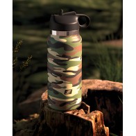 PDX Plus Fap Flask Happy Camper Stroker - Frosted/Camo