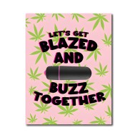420 Foreplay Blazed Greeting Card