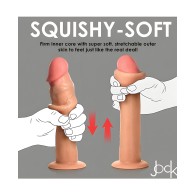 Curve Toys Jock Real Skin Silicone 8.5" Dildo